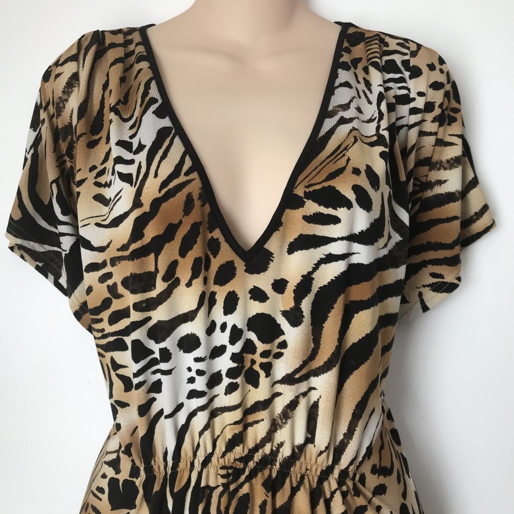 Natori Animal Print Lounge Top XL